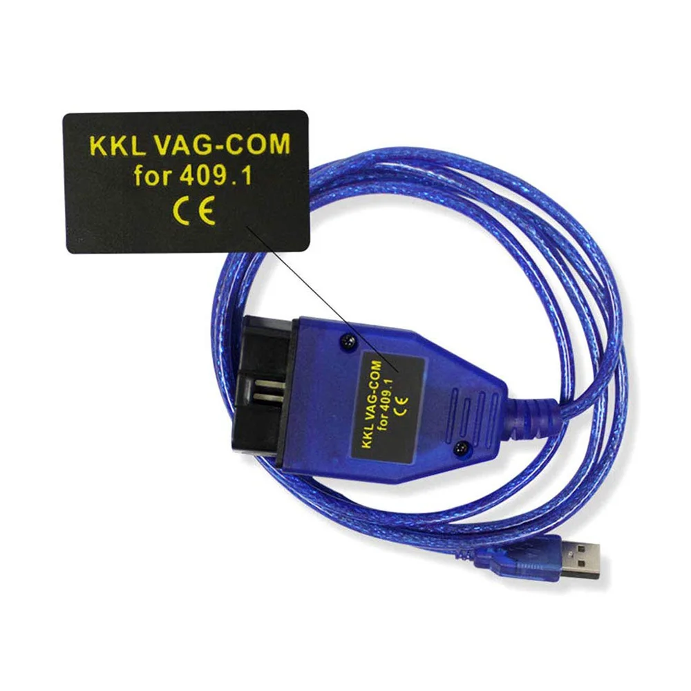 VAG409.1 KKL409 VAG COM диагностический кабель USB для Skoda Fabia Felicia Octavia Superb Seat Altea Альгамбра