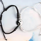 Модный браслет Tai Chi в китайском стиле для мужчин и женщин, креативный Круглый браслет в стиле панк Инь Янь для пары, ювелирные изделия, подарок для хорошего друга