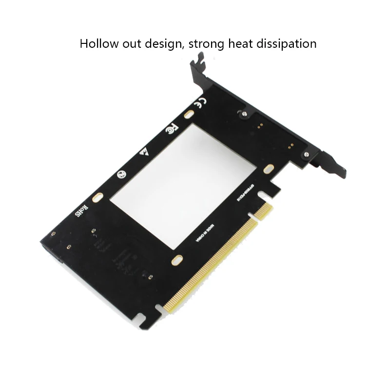 Переходник PCI E Riser 3 0 4X X16 к стандарту U.2 адаптер NVMe PCIe SSD e U2 карта M.2 NGFF 2 5 'SSD