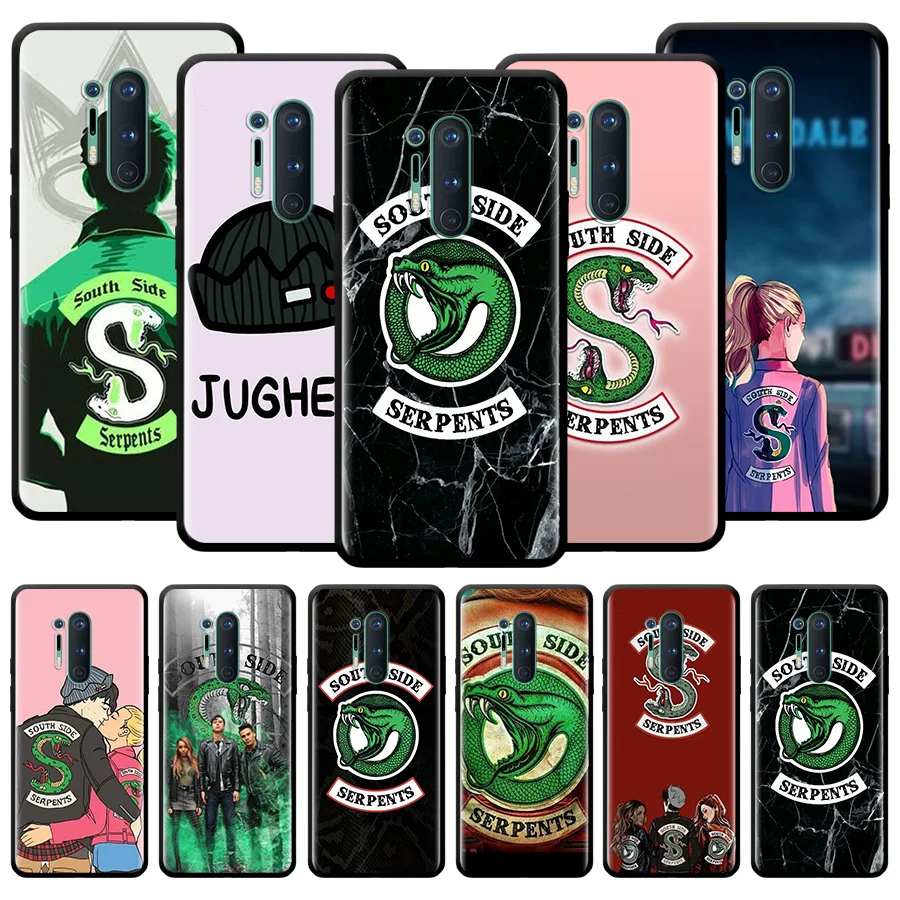

TV Riverdale Southside Serpents Luxury Phone Case for Oneplus Nord N100 N10 7 8 9 9R 7T 8T N200 2 CE 9RT Z Pro 5G Silicone Cover