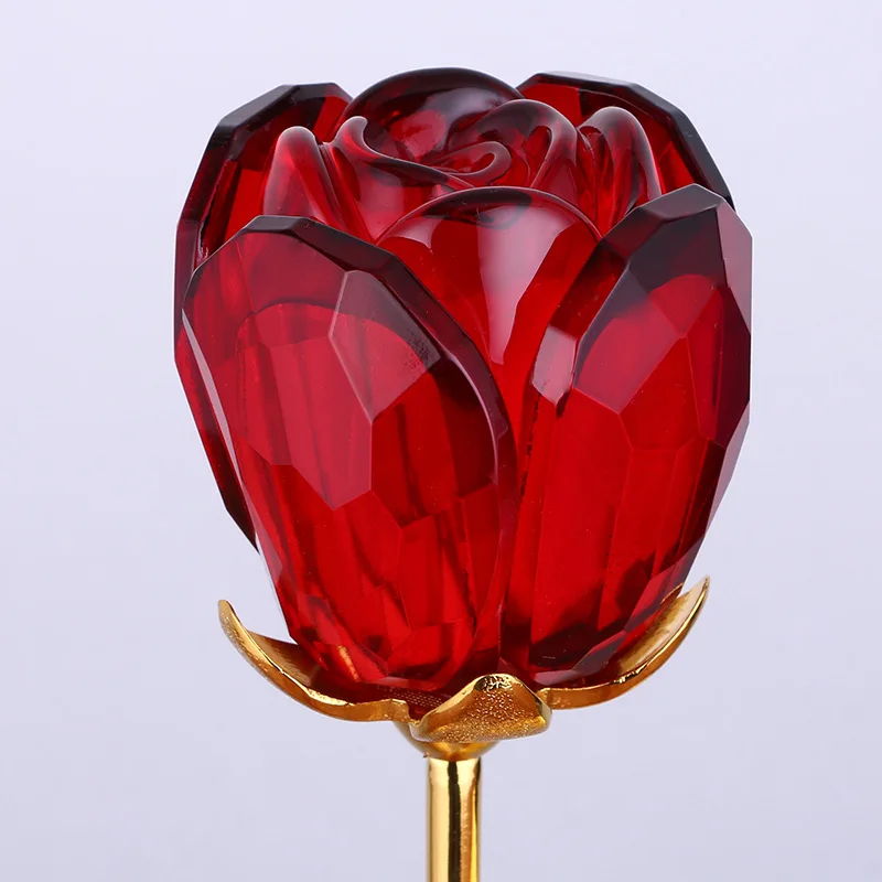 

Creative crystal handicraft ornaments wedding gift valentine's Day Tanabata send girlfriend DIY crystal roses