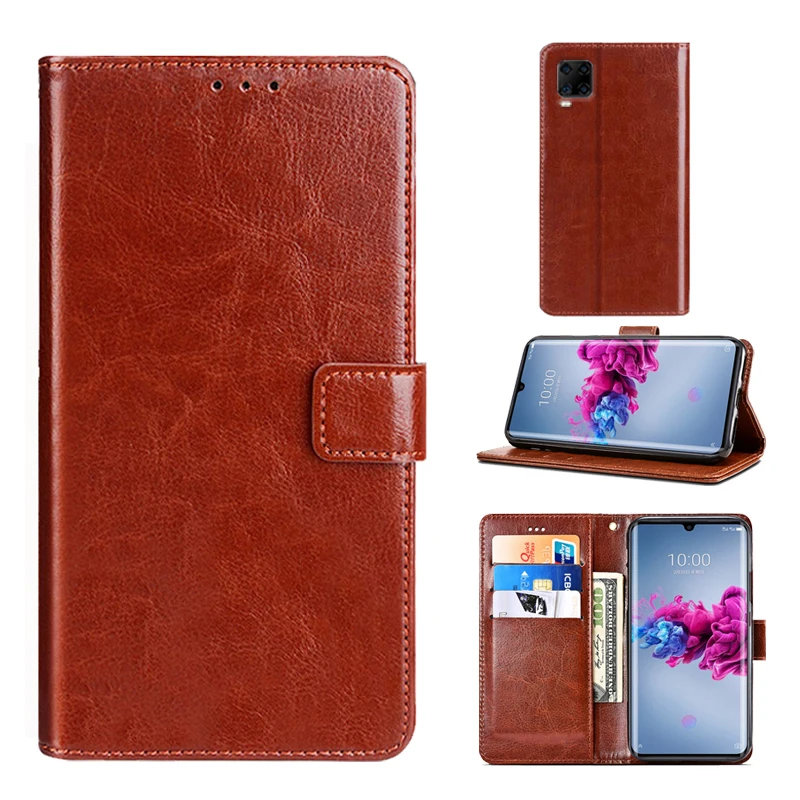 

Flip Leather Case For ZTE Axon 11 5G New PU Phone Cover Protection For ZTE Axon 11 5G A2021 Wallet Capa With Card Slots Fundas