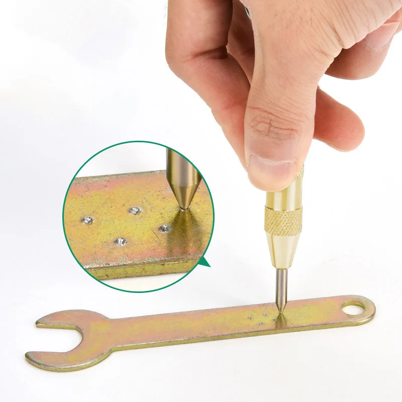 

Heavy Duty Spring Loaded Automatic Centre Punch 13cm 5 Marking/Engineering