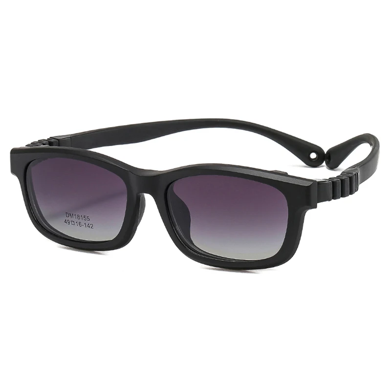 

DOISYER New children's detachable sleeve multipurpose polarizing sunglasses can be used as an anti-blue lens