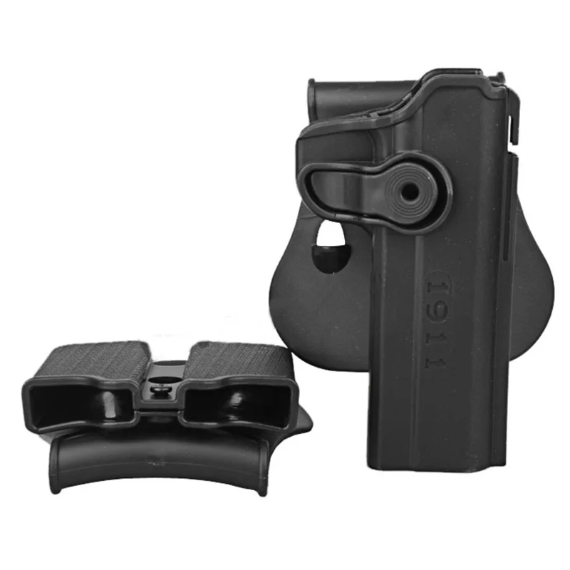 Чехол кобура с ремнем для пистолета IMI Style Colt 1911 чехол страйкбола тактического