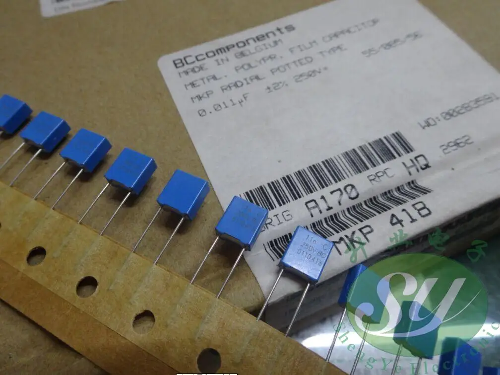 50 шт VISHAY BC MKP418 0 011 мкФ/250 V для 10NF 01 мкФ 103 новый пленочный конденсатор бесплатная