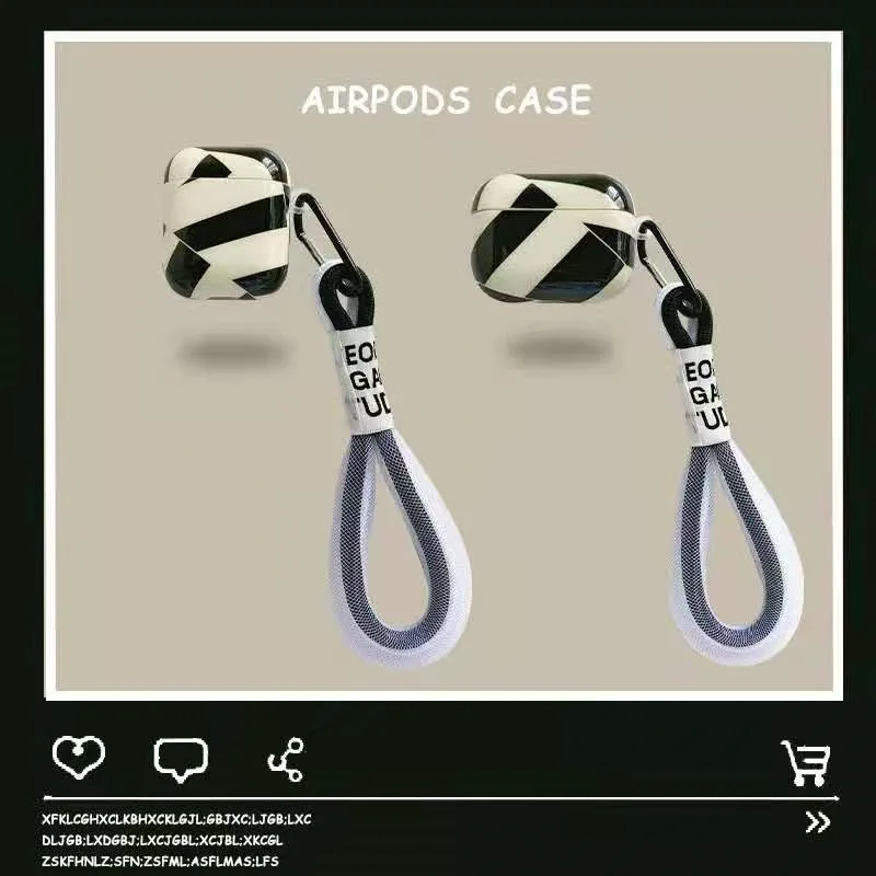 

Креативный чехол для наушников с узором зебры для AirPods 1 2, чехол для Bluetooth-гарнитуры, противоударный чехол для Airpods Pro 3, мягкий чехол