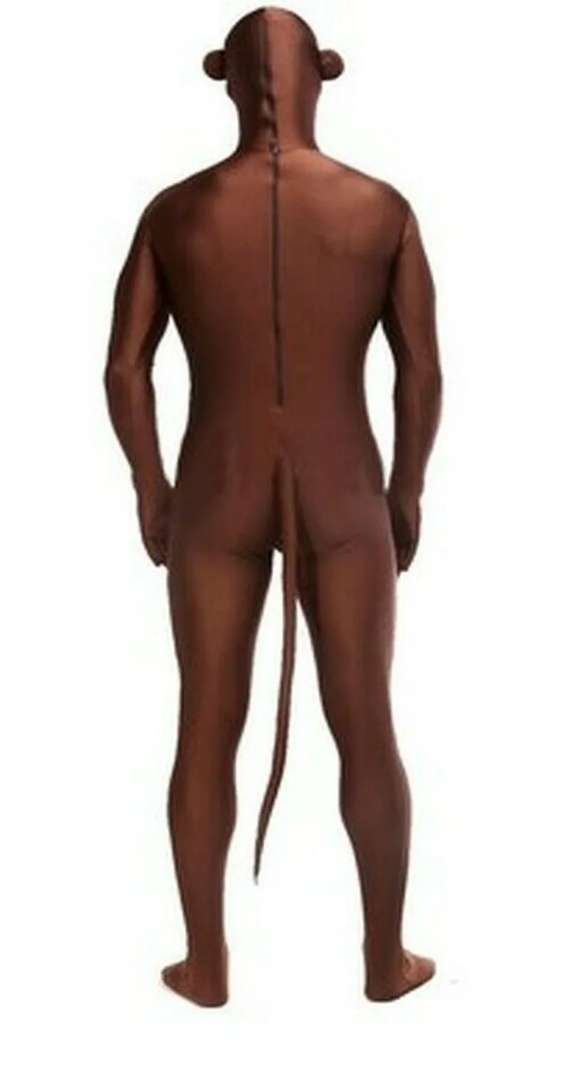 

Tight Clothing Monkey Mascot Costume Suits Cosplay Party Game Dress Outfits Gift Apparel Cartoon Character Birthday Clothes Gift