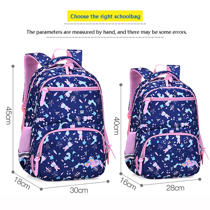 Backpacks for Girls Waterproof School Backpacks for Teenagers Girls Orthopaedics Schoolbags Kids Backpack Children Shool bags