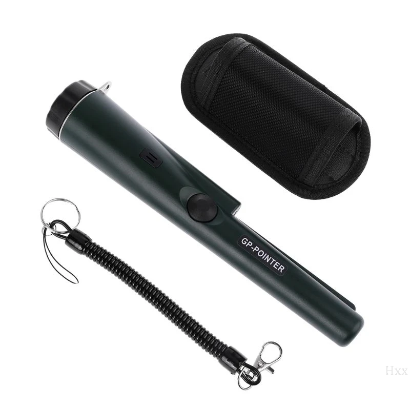 GN Высококачественный ручной металлодетектор GP-Pointer Digger Gold Finder Pinpointing tip w Bracelet - Цвет: GN