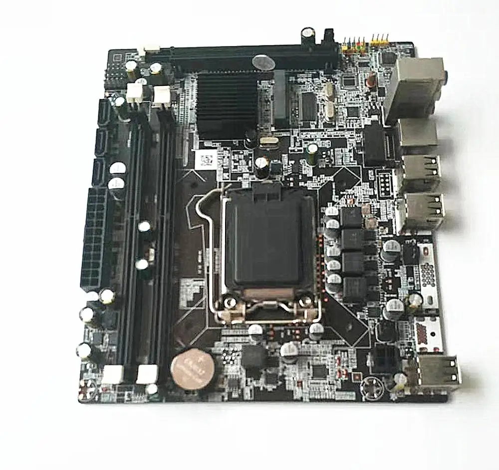 Материнская плата P55 LGA 1156 8 гб макс 2xDDR3 USB 2,0 компьютер 3xSATA2 материнская плата. M-SATA