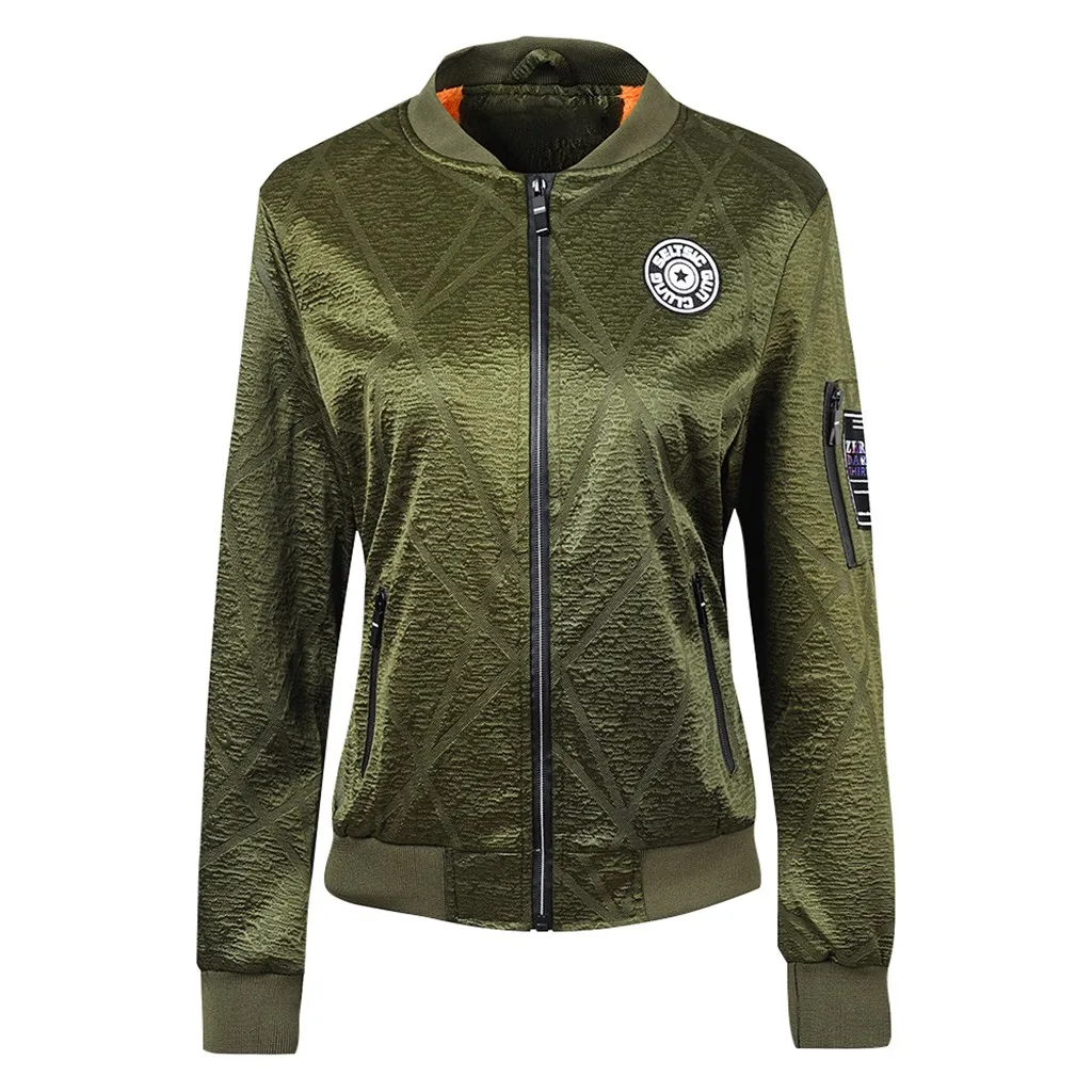 Вельветовая Женская куртка SAGACE с длинным рукавом однотонная высокого качества