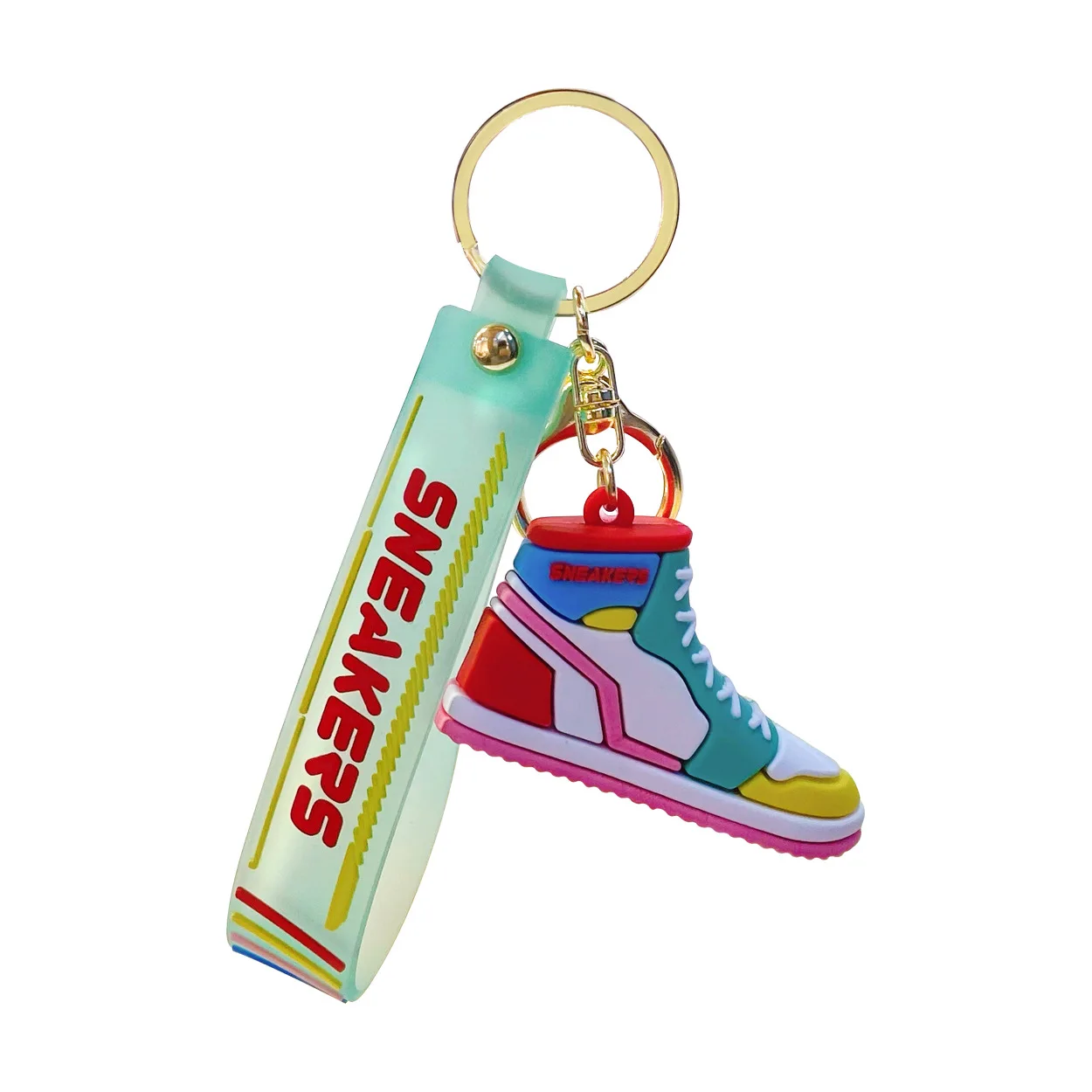 

2021 New Fashion Pair Shoes Keychain Student Backpack Pendant Car Seat Keyring Birthday Gift Friend Keychains