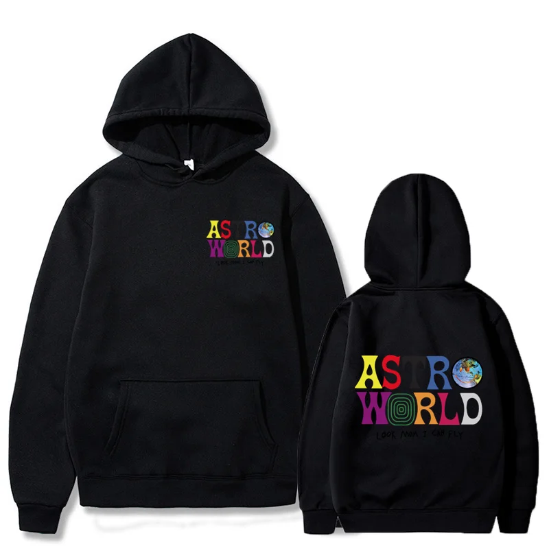ASTROWORLD Look Mom I Can Fly худи Трэвиса Скотта астромира толстовки для мужчин Высокое