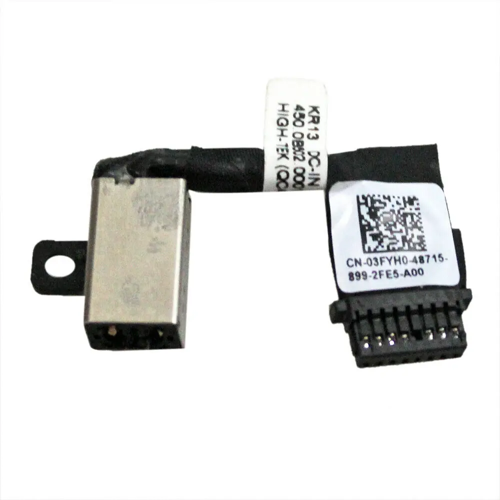 

DC IN Jack Cable Charging Port Socket For Dell Inspiron 7370 7373 3FYH0 11