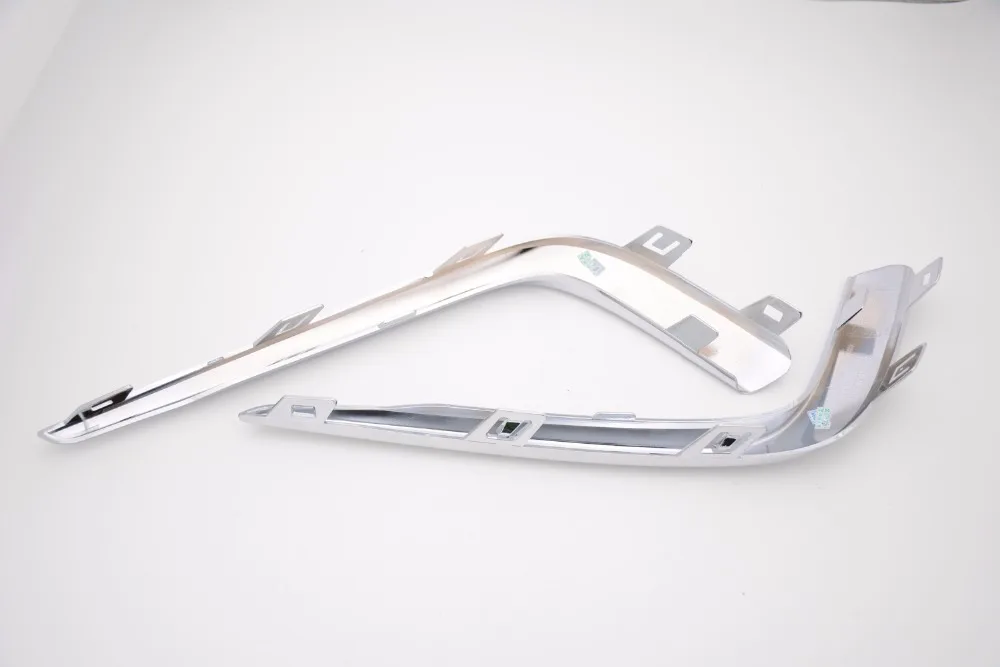 1 пара хромированные передние противотуманные фары декоративные молдинги для Buick