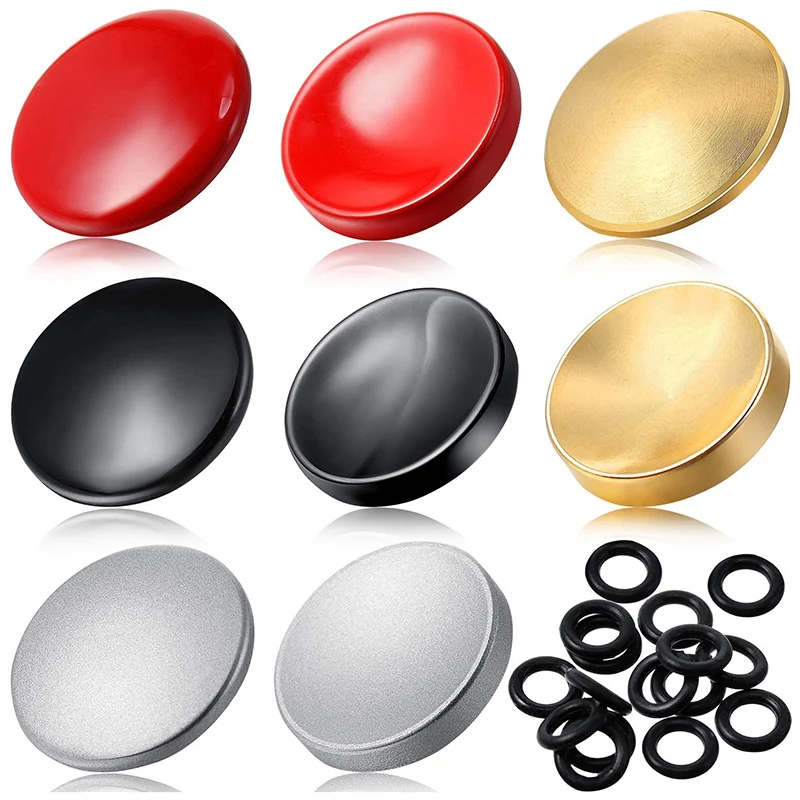 8 мягкая металлическая спусковая Кнопка затвора вогнутой выпуклой поверхностью