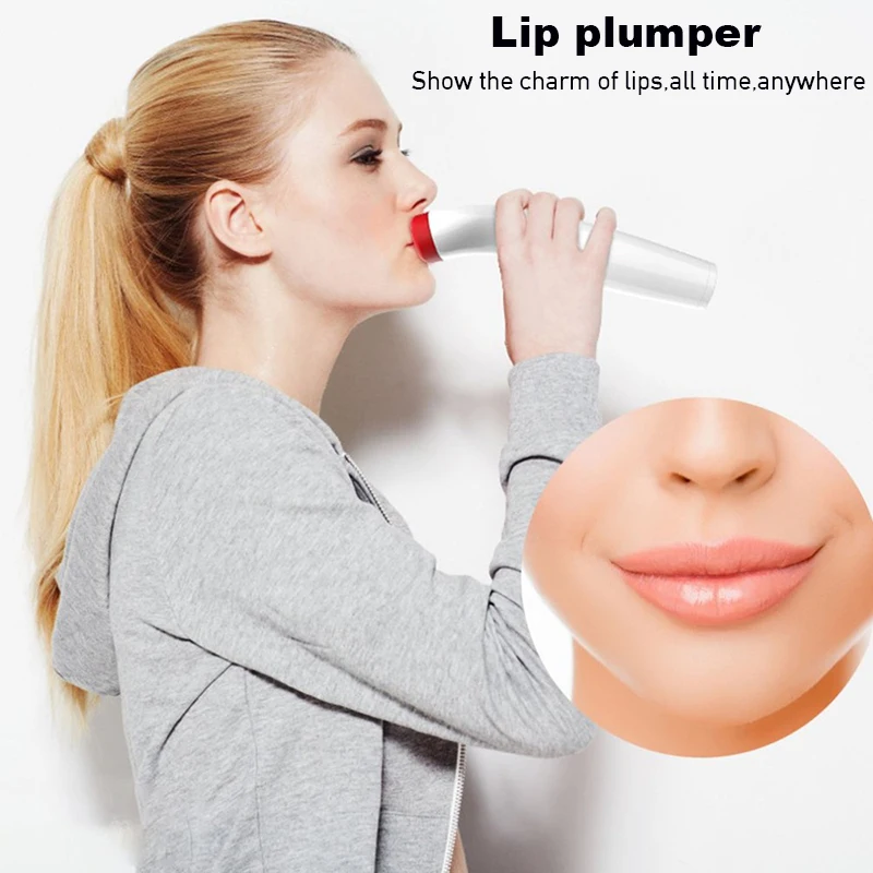 

Silicone Lip Plumper Device Automatic Lip Plumper Electric Plumping Device Beauty Tool Fuller Bigger Thicker Lips for Women