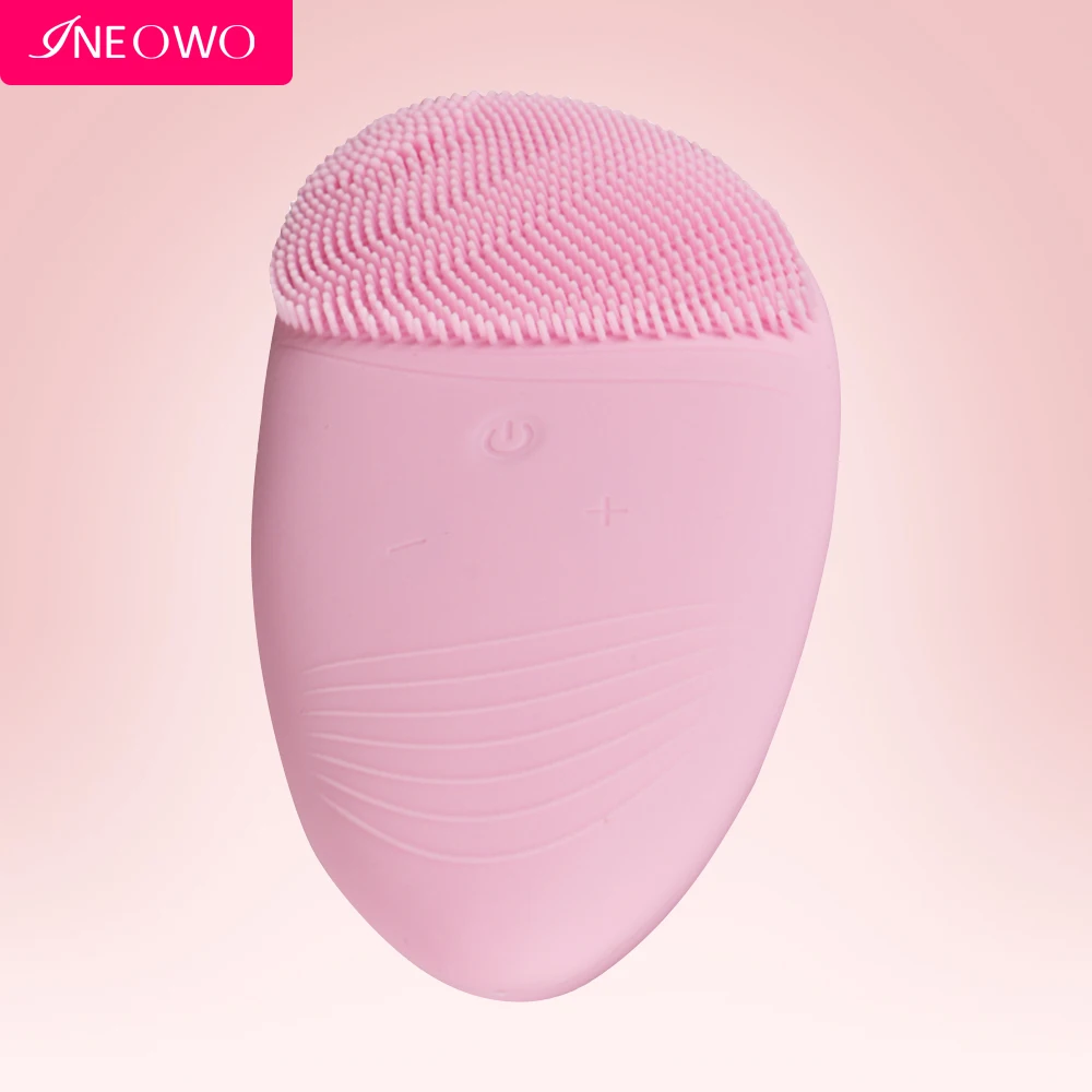 Щетка для чистки лица водонепроницаемый и силиконовый очиститель электрическая