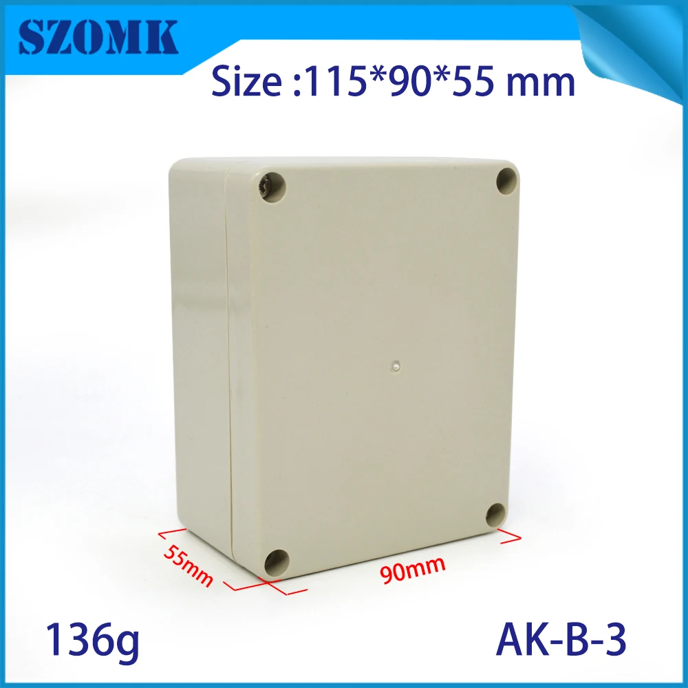 4 шт. пластиковые корпуса для электроники 115 х90х55 мм