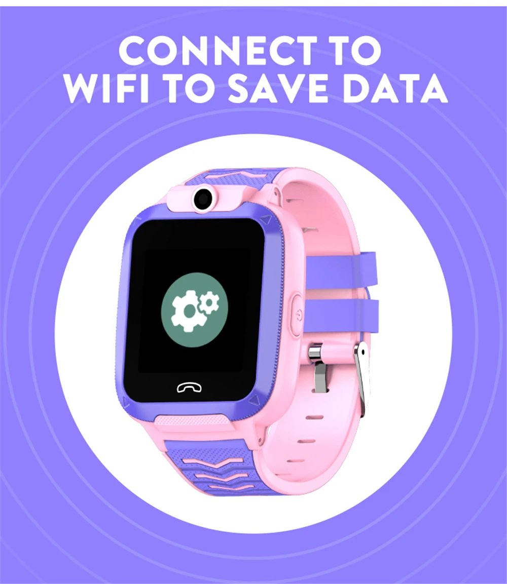 Детские Смарт-часы, 4G, gps, Wi-Fi, отслеживание видео звонков, водонепроницаемые, SOS, голосовой чат, детские часы Q51 для маленьких мальчиков и девочек, умные часы