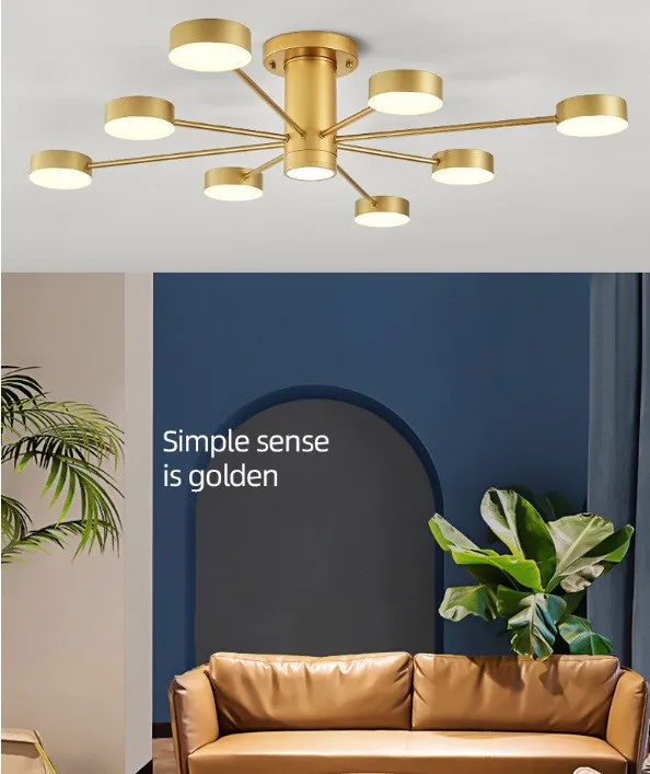 Роскошный Креативный светодиодный светильник в скандинавском стиле лампа для