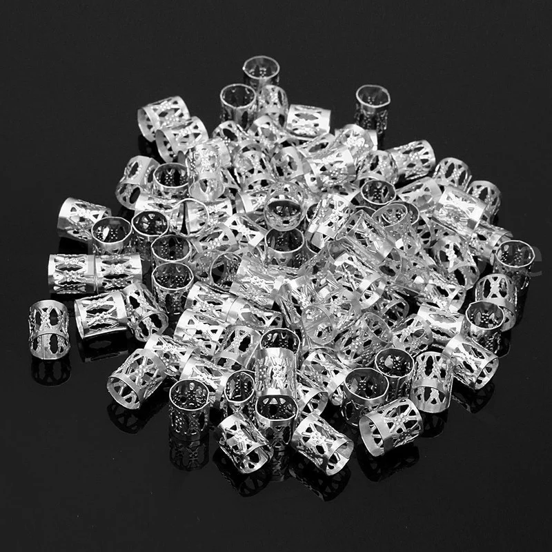 Кольцо для волос смешанных цветов|Звенья кольца и трубки| |