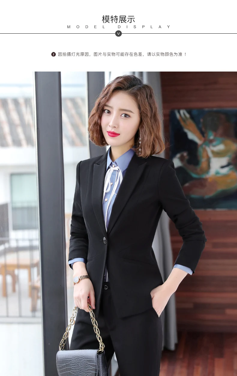 Fashion Women Long Sleeved Jacket Dress Slim Skirt Suits Two Pieces Together Large Office Lady Working Clothes Maternity