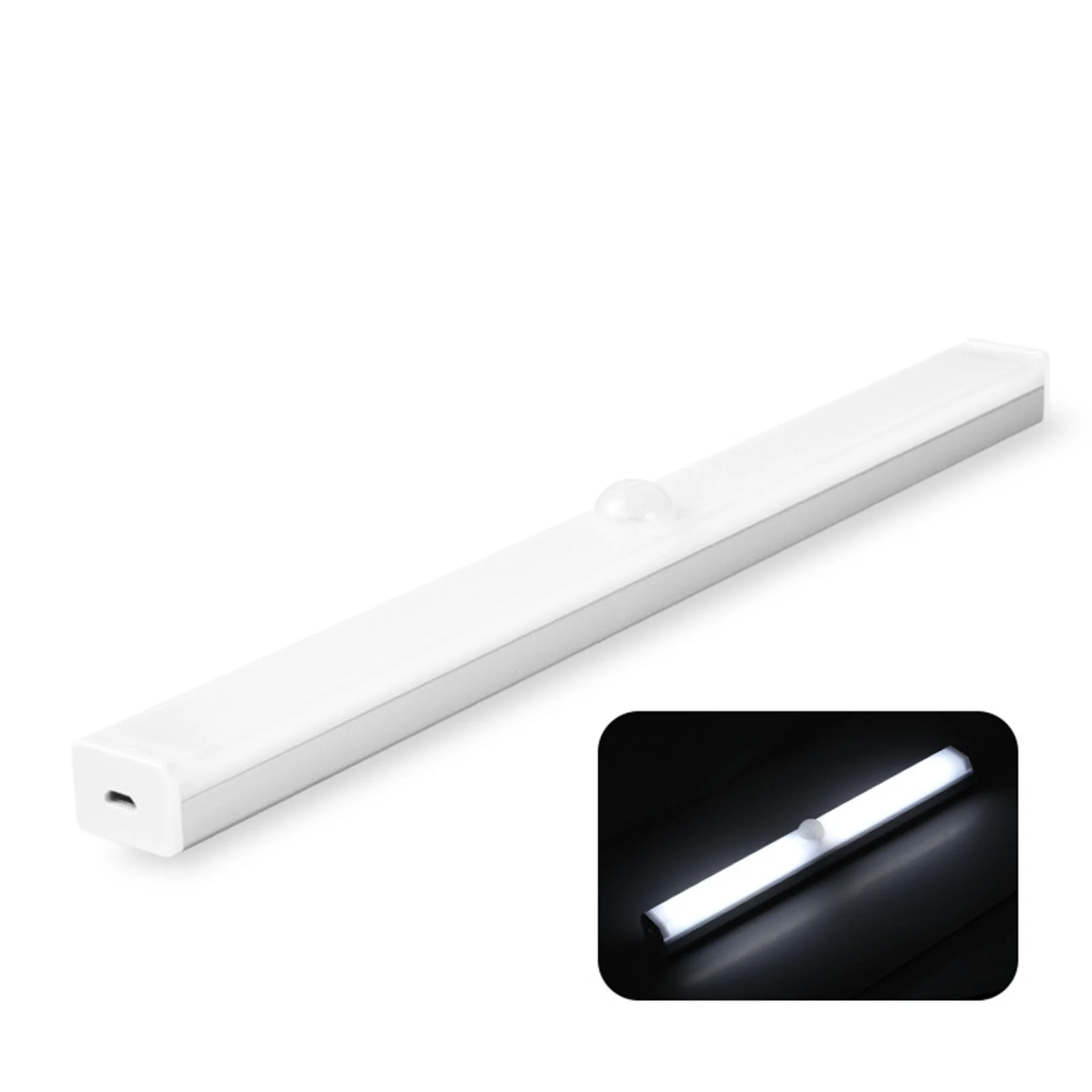 

34 LED Portable Wireless PIR Motion Sensor Light Infrared Induction Lamp Super Bright Light Bar Closet Cabinet Wardrobe