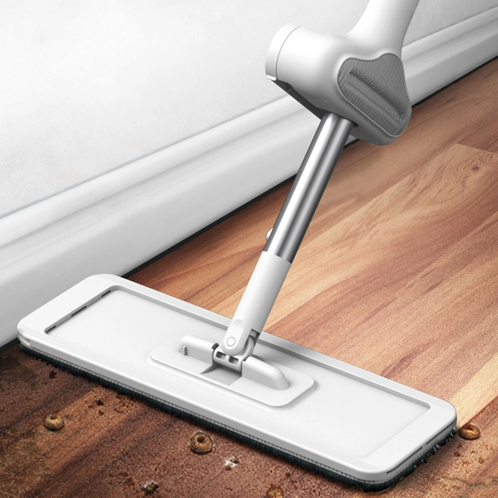

Automatic Spin Mop Household Floors Cleaning with Microfiber Replacement Pads Flat Squeeze Mop Home Kitchen Floor Cleaning