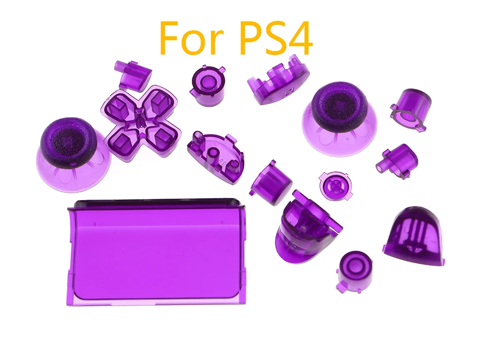 10 комплектов JDS 001 011 JDM для Sony PS4 контроллер полный комплект джойстики Dpad R1 L1 R2 L2