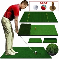 2010mm thickness golf training mat grassroots golf mat golf training aids outdoor and indoor hitting pad practice grass mats