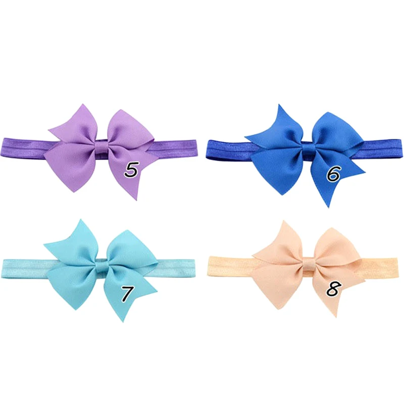 1 шт. детские повязки на голову атласные ленты повязка с бантом для девочек
