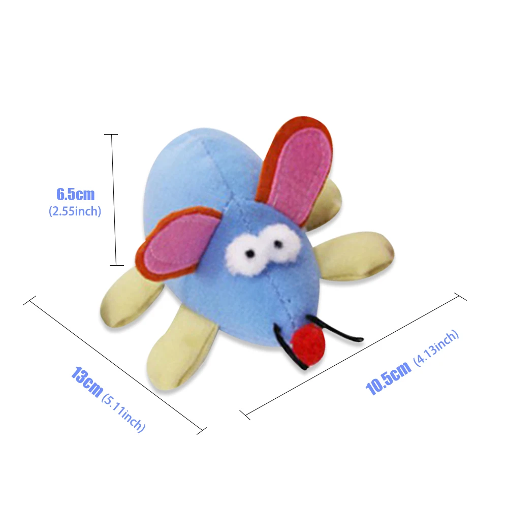 Милая игрушка для питомца плюшевая Большое Ухо ложная мышь мини интерактивная