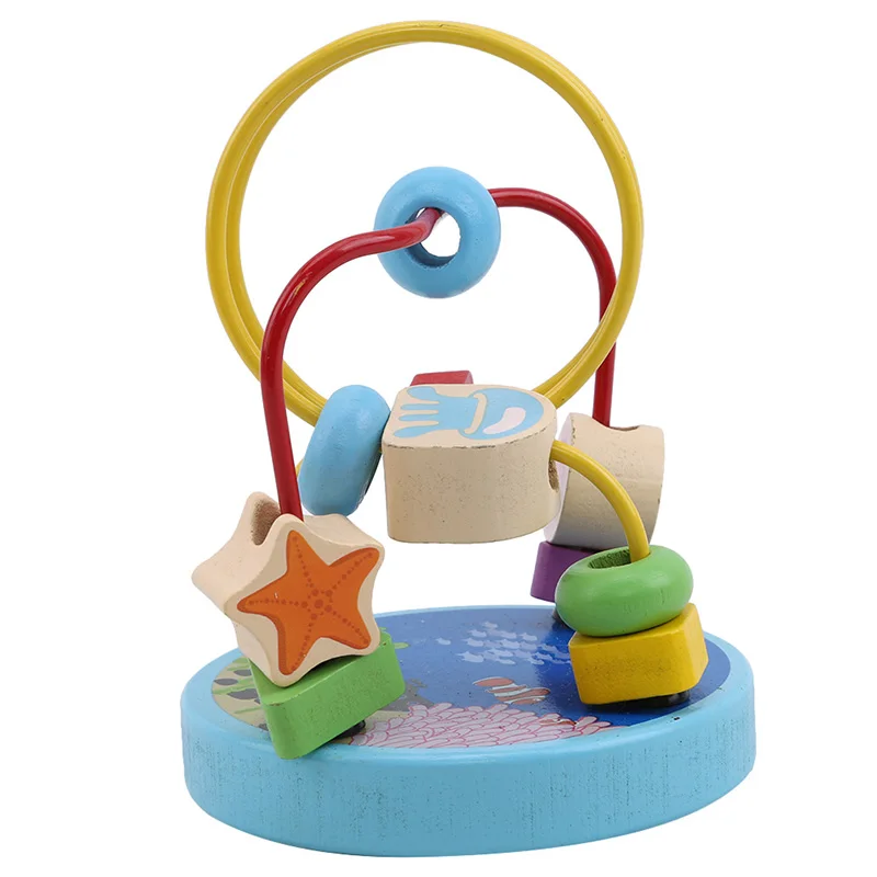 Мини картонные изображения вокруг бисера Детские Развивающие деревянные