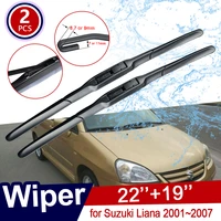 for suzuki liana 20012007 car wiper blade sedan hatchback wagon front window windscreen sticker accessories 2002 2003 2004 2005