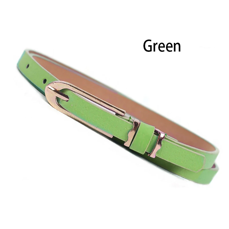 

Women's Slim Waistband Belt Casual Fashion Alloy Thin Belt