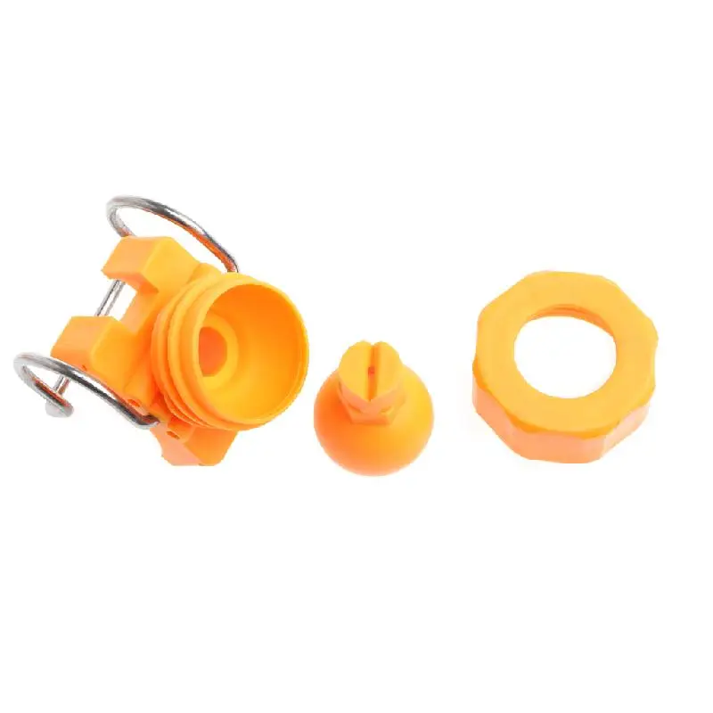 

3/4" Adjustable Ball Flat Fan Full Cone Clamp Clip Nozzle Watering Irrigation 34YF