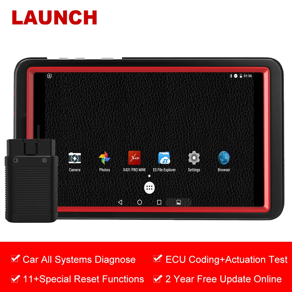 Launch X431 PRO мини OBD2 автомобильный сканер диагностический инструмент ECU кодирующий инструмент ODB2 полная система автомобильный ридер launch X431V X431 V