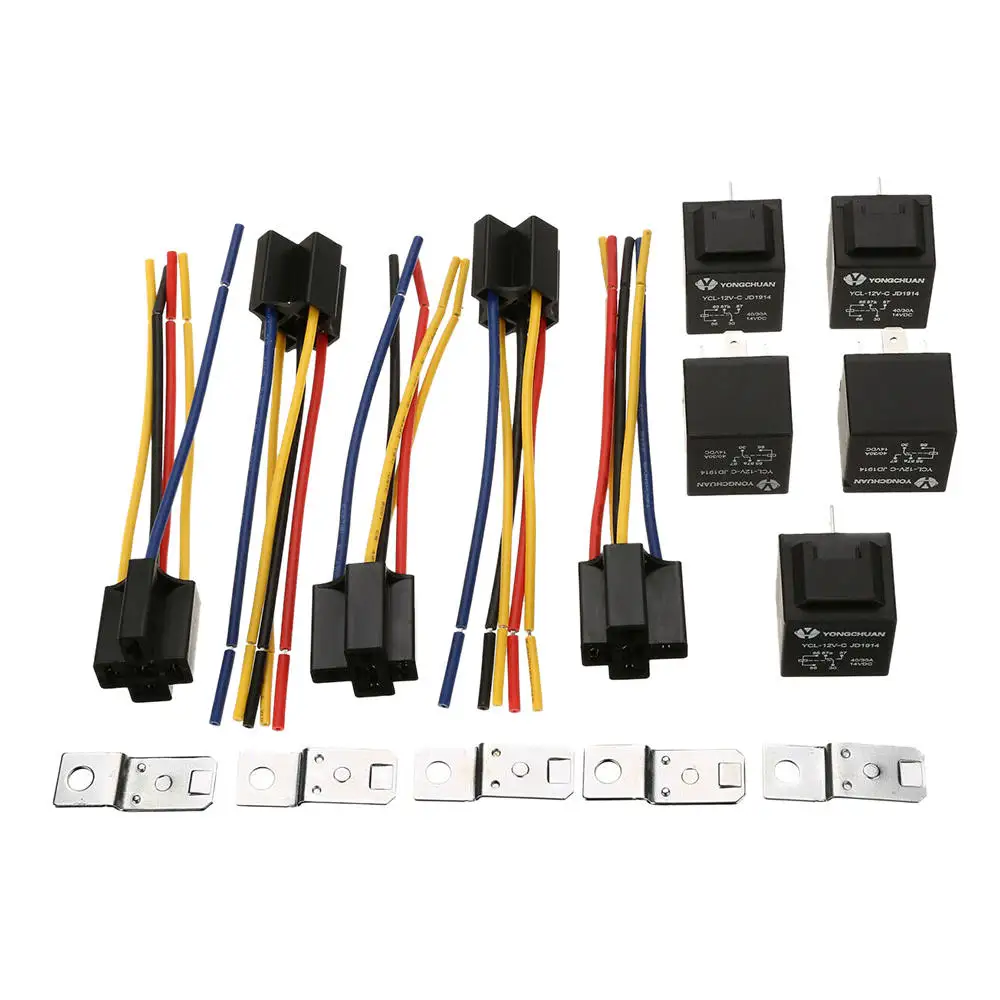 5 шт. 12 В постоянного тока адаптер для проводов контактный жгут проводов/жгут