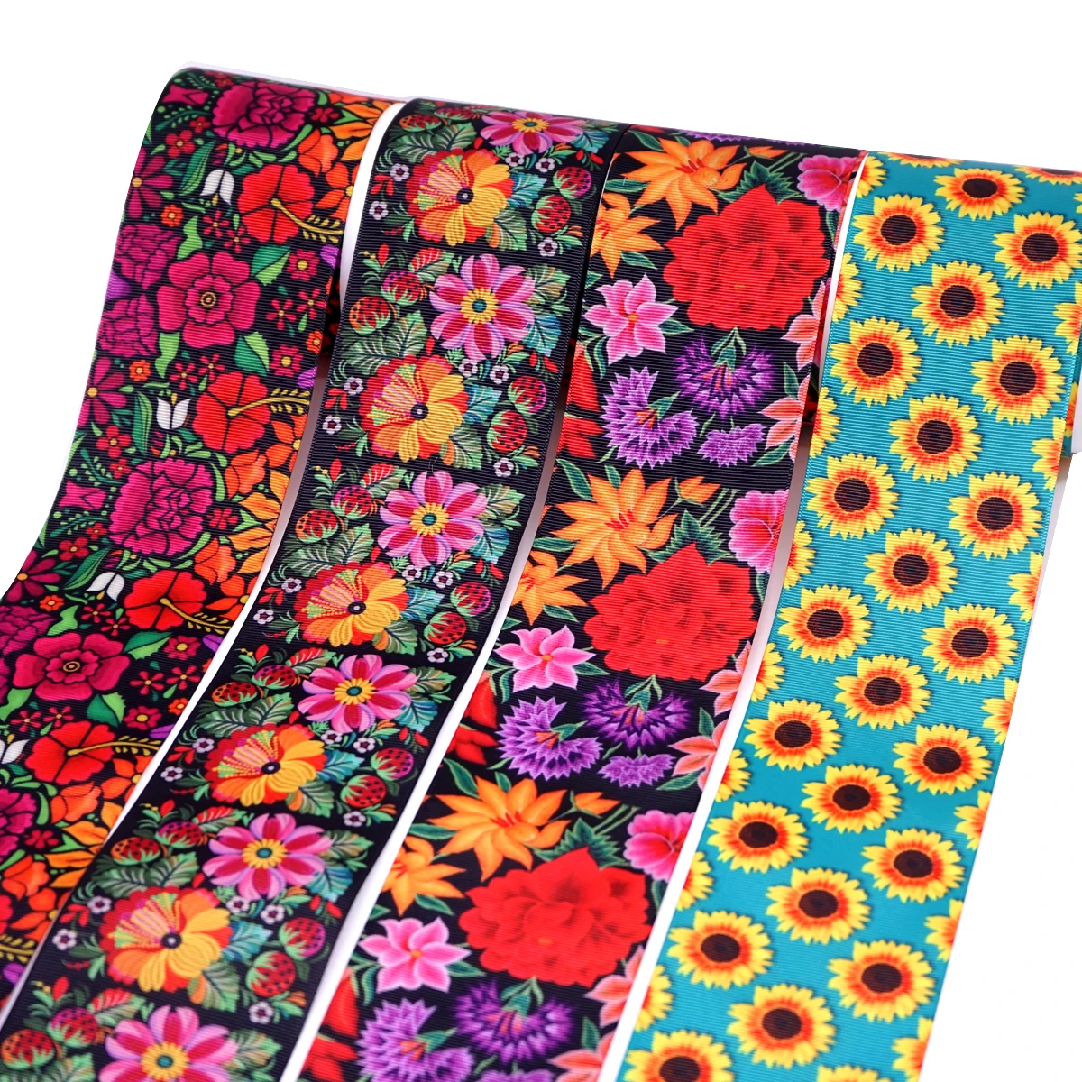 DIY ремесленные принадлежности мультяшный персонаж Печать grosgrain лента атласная 50