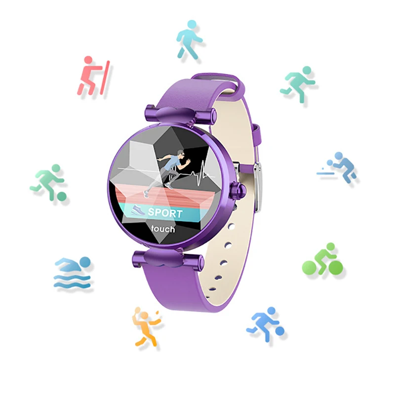 Женский модный многофункциональный спортивный трекер Смарт часы с