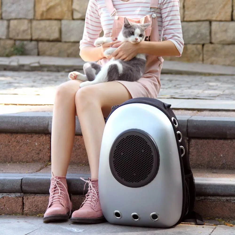 

Pet Carrier Backpack Window Transport Carrying Breathable Travel Bag Bubble Pet Dog Space Capsule Cat Carrier Backpack