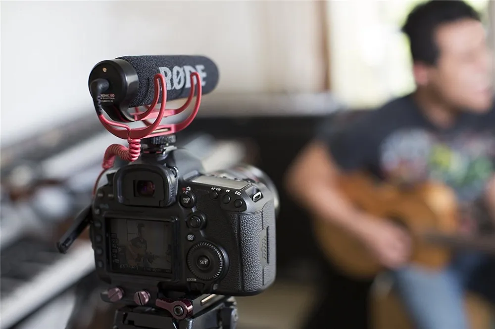 Микрофон для зеркальной цифровой Rode VideoMic Go видеокамера Микрофон для Canon Nikon sony микрофон Rode Go Rycote видео микрофон