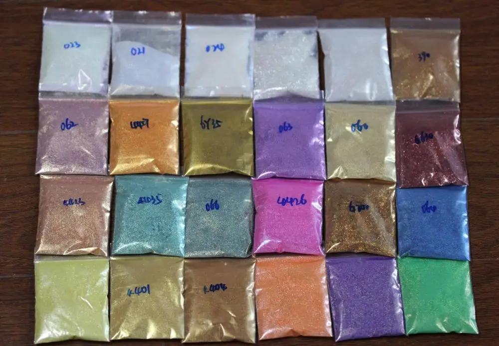 5g each 24colors Красочные с бусинами и драгоценными камнями эффектом блеска большие частицы белый пигмент очень к требованиям заказчика; сверкающие; 15 упак./лот - Цвет: 5g each 24colors
