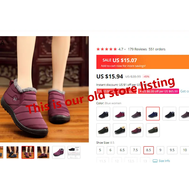 

warm winter women boots solid color snow women boots shoes woman antiskid bottom waterproof boots women shoes plus size