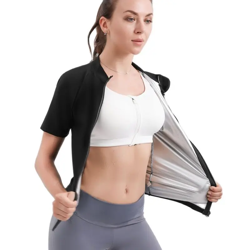 Термобелье для похудения с длинным рукавом жилет сауны | Женская одежда