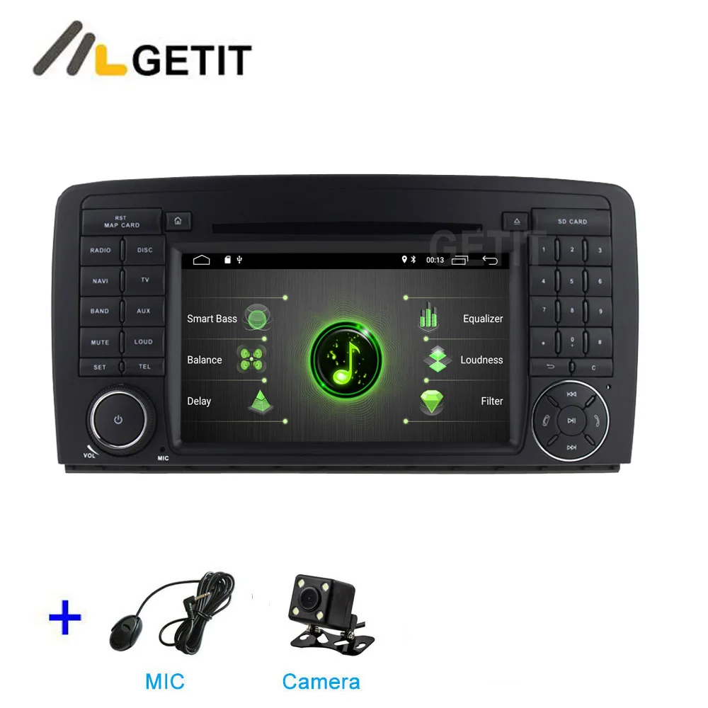 DSP 2G CAMERA DSP 64G PX6 Android 9,0 автомобильный dvd-плеер для Mercedes Benz R class W251/R280/R300/R320/R350/R500 WiFi радио с Bluetooth и GPS стерео - Цвет: DSP 2G CAMERA