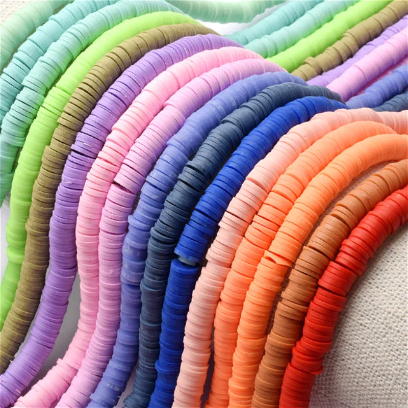 3 ~ 8 мм полосы Мягкая Полимерная глина бисера ломтики свободные перегородки