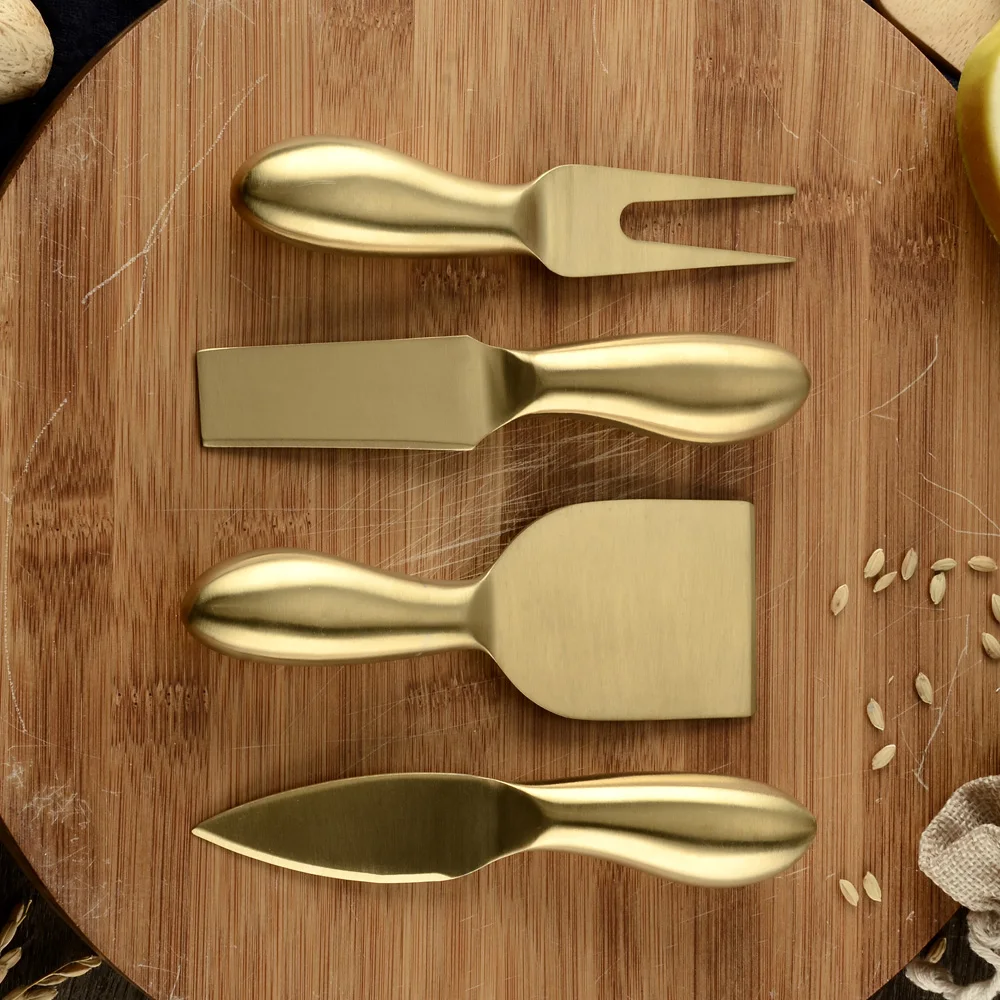 4 шт./компл. Набор ножей для сыра из нержавеющей стали разрезчик масла резак